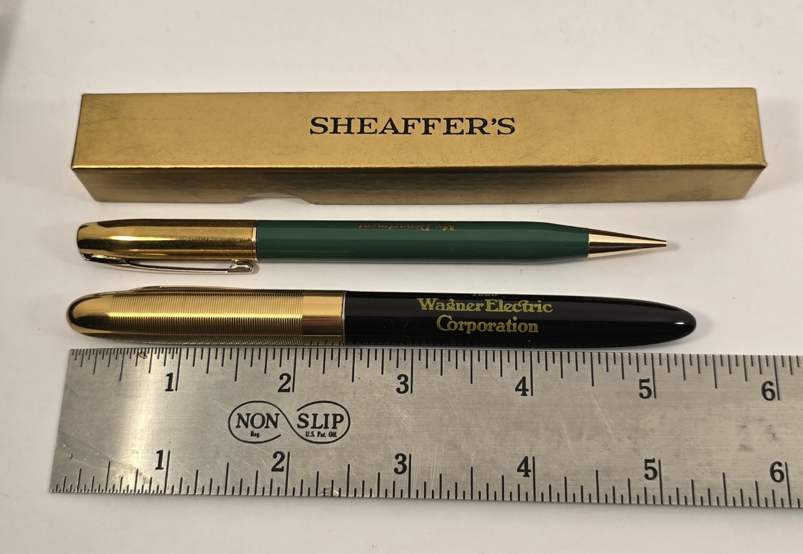 Vintage Employee Award Scheaffer’s Mech. Pen/Pencil Set, Wagner Electric Corp