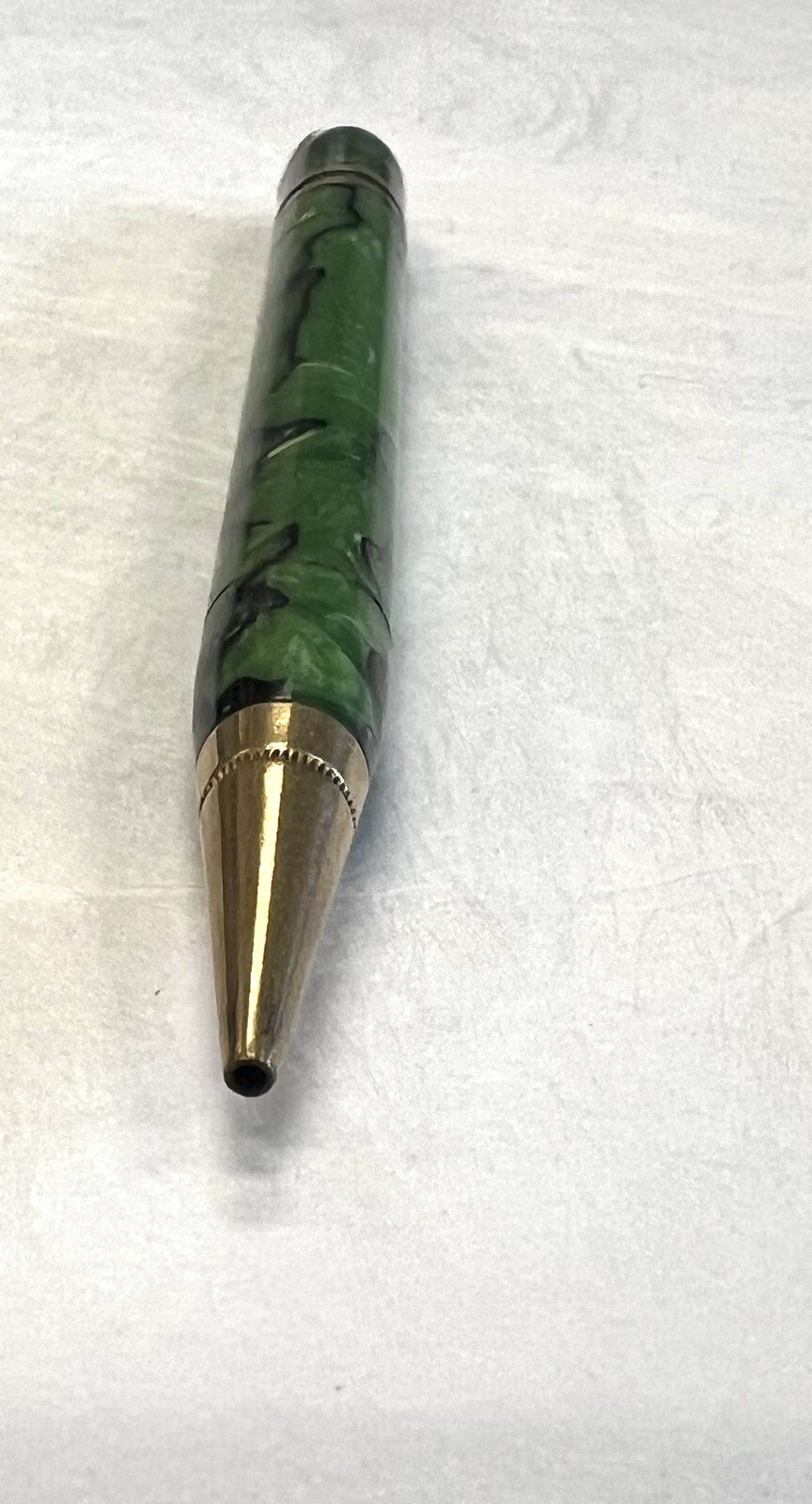 Conklin Endura Symetrik Mechanical Pencil Marbled Green Vintage And Rare