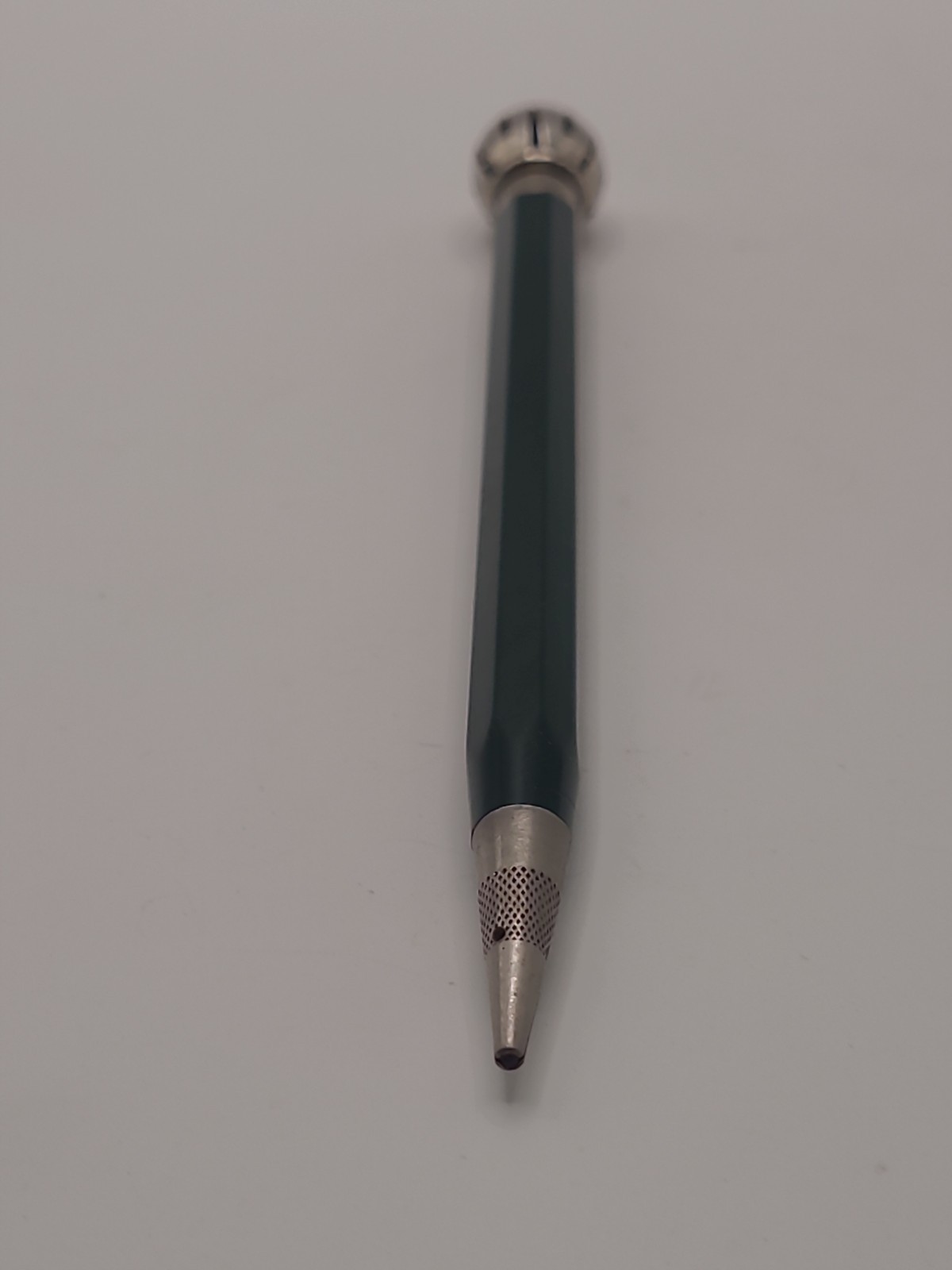 Autopoint 1940s 50s Rotary phone dialer Topper Mechanical Pencil Green Antique