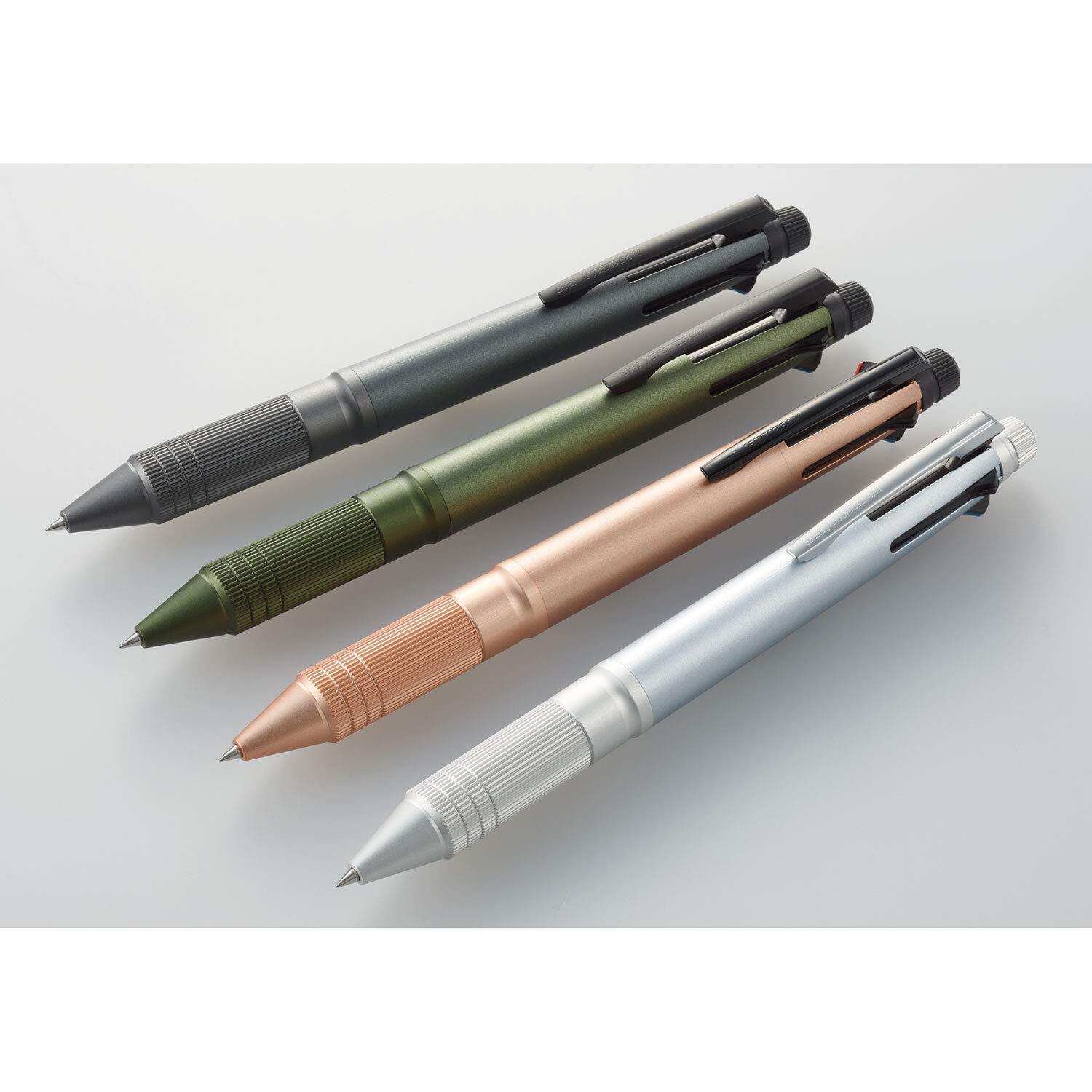 Uni Jetstream 4 in 1 Metal Edition Ballpoint Pen and Mechanical Pencil Set