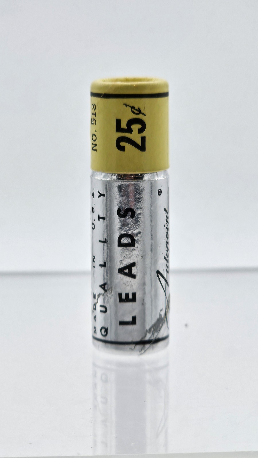 AUTOPOINT MECHANICAL PENCIL LEAD NO. 513 YELLOW REAL THIN 0.9 (OR) 0.36″