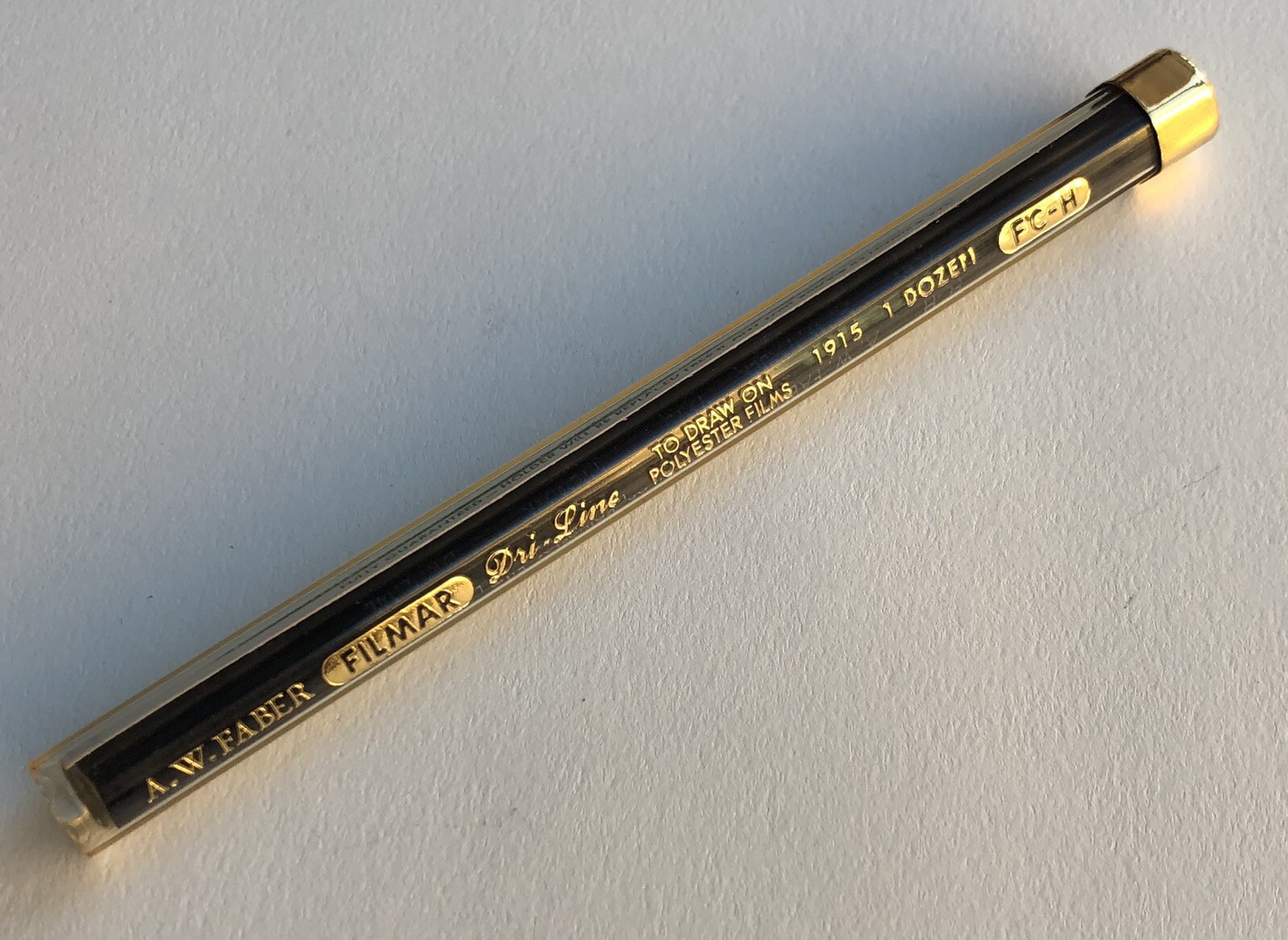 Vintage A. W. Faber Castell NOS 2mm FILMAR Drawing Lead 12 Pack Tube Germany