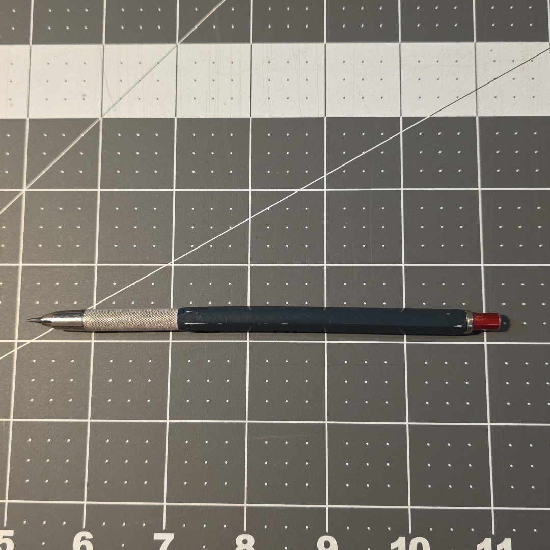 Eberhard Faber Microtomic 617 Mechanical Pencil And Castell Drawing Lead Vintage