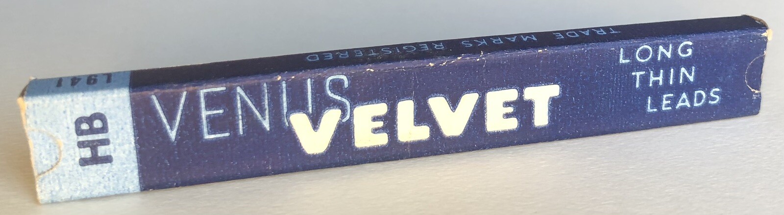 Vintage VENUS VELVET Mechanical Pencil Lead HB 1.18mm NOS 6pk 4″ Long USA