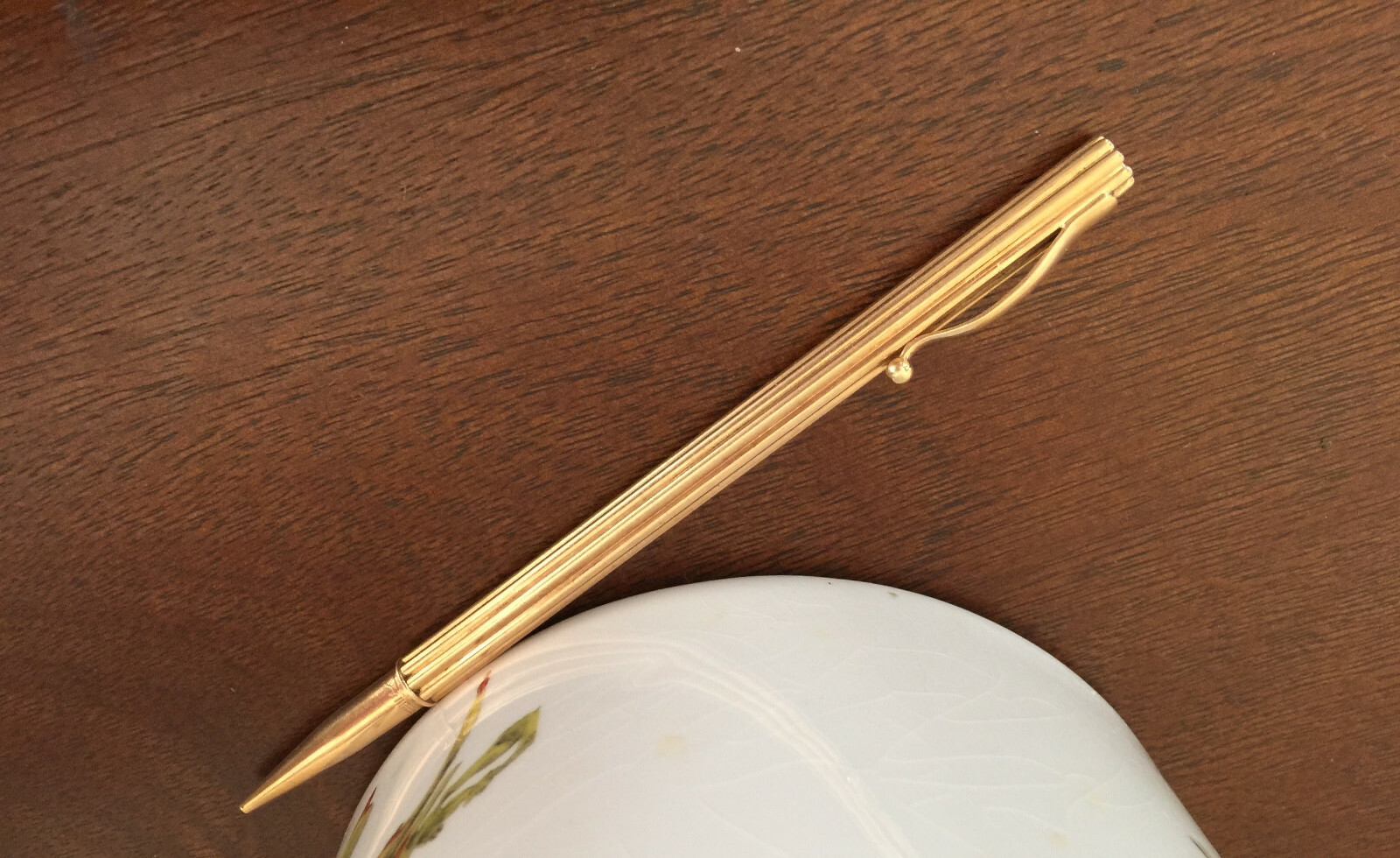 L.T. & son Vintage 14K Gold Sketching/Mechanical Architects Pencil Original Lead