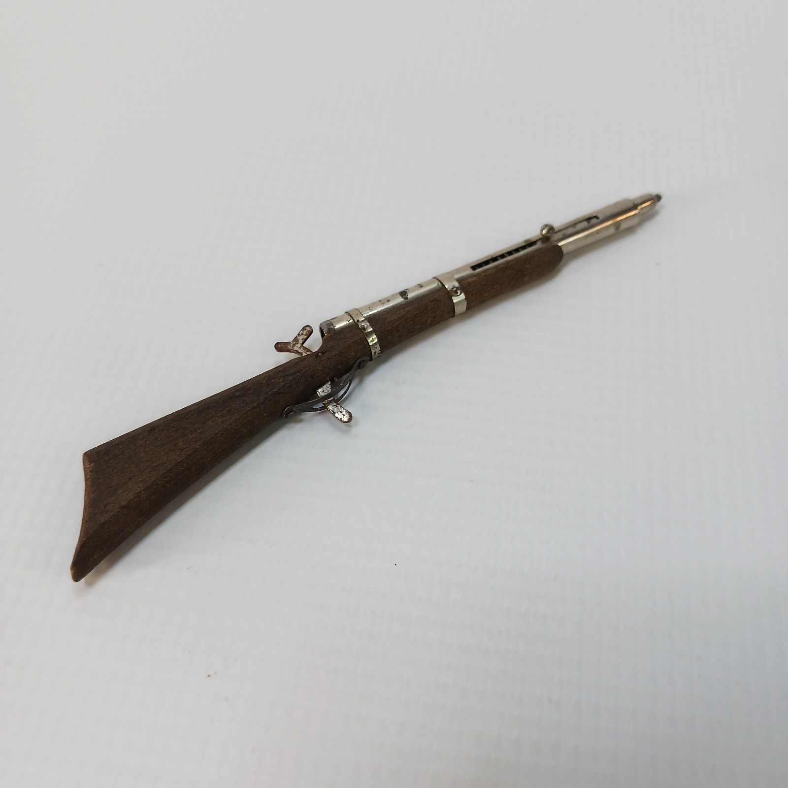 Vintage Mechanical Pencil Rifle Gun Canada Souvenir Japan Works