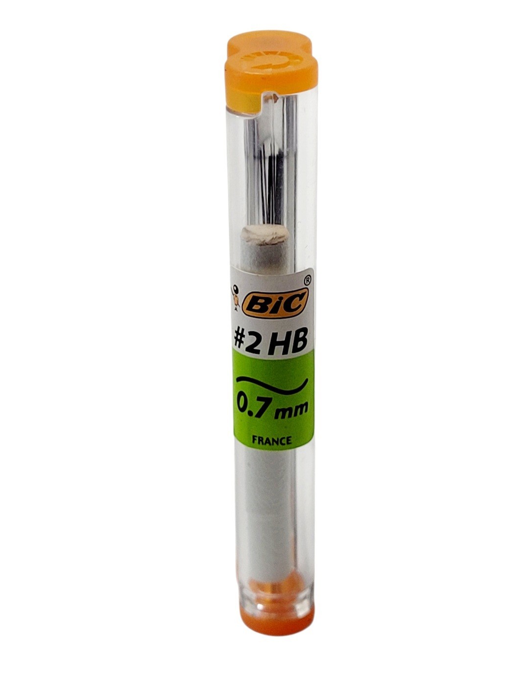 BIC #2 HB Mechanical Pencil 0.7mm Lead Refills And Erasers (1) One Tube Only