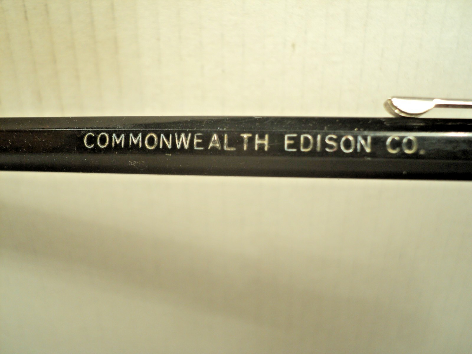 Vintage Durolite Mechanical Pencil Commonwealth Edison Co 5-3/4″ Long USA