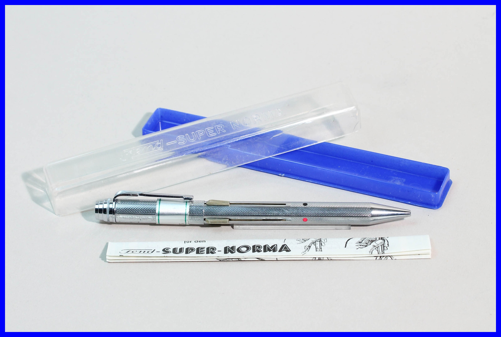 Fend Super Norma Metal Design 4 Colors Pencil Chrome Multi Color Pencil