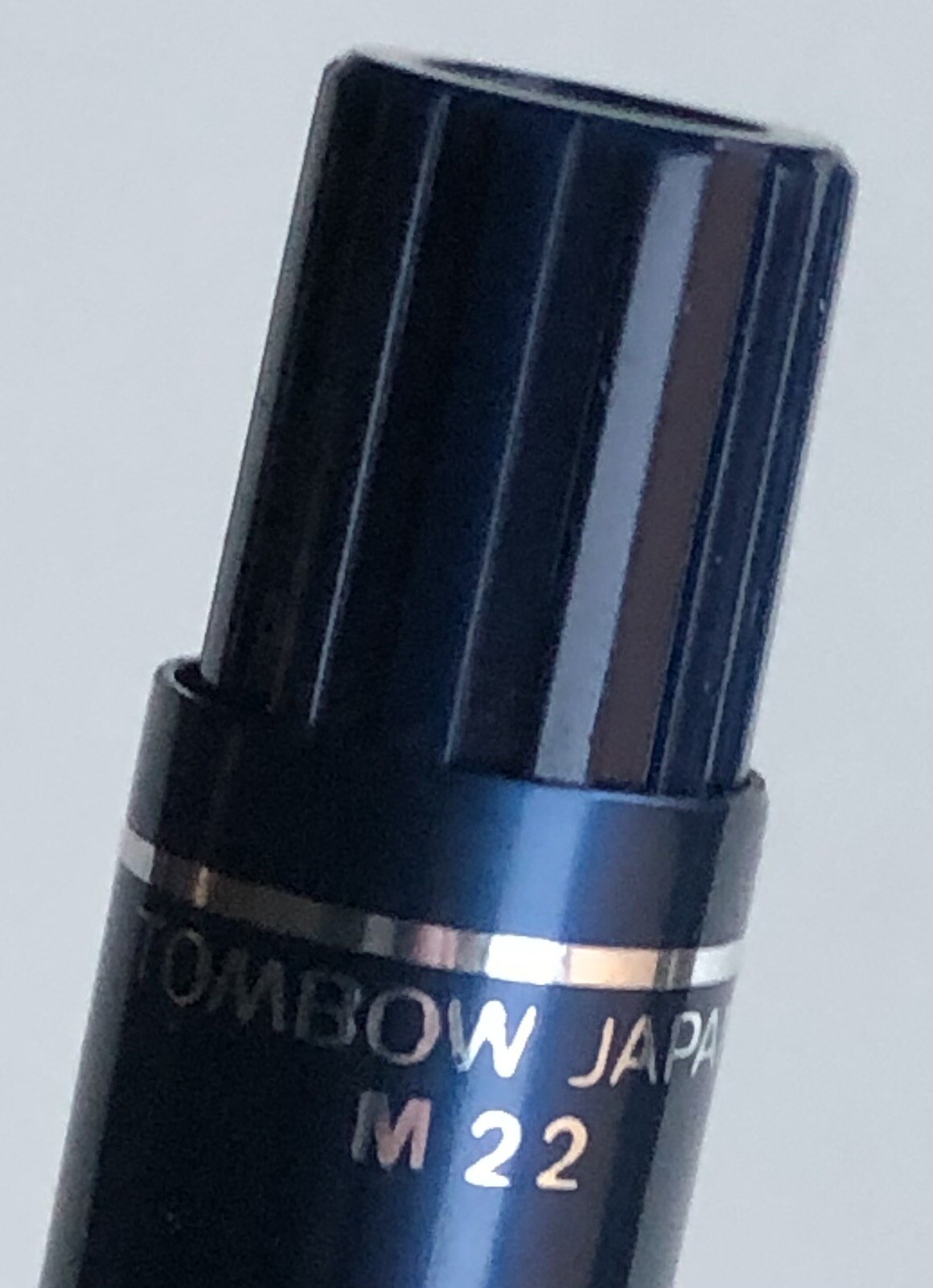 Vintage TOMBOW 500 M22 Mechanical Pencil .5mm Lead Sticker NOS Dark Blue Japan