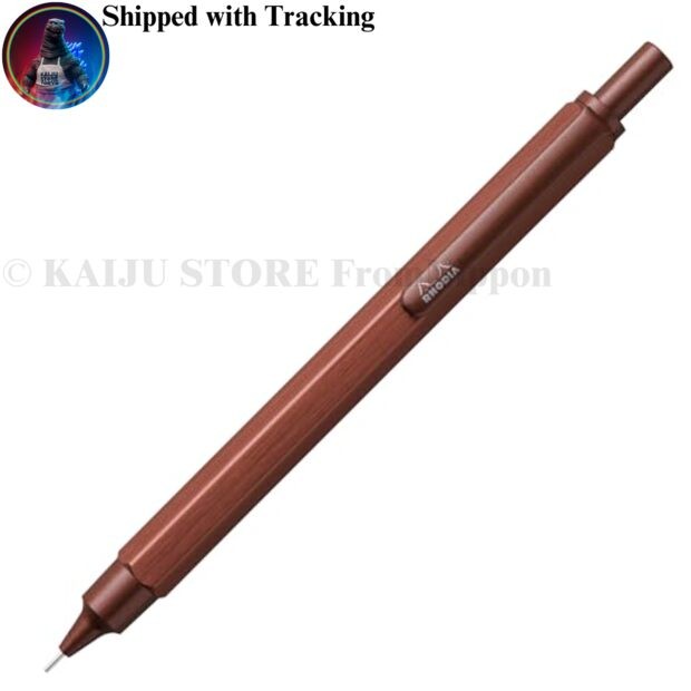 Rhodia Mechanical Pencil 0.5mm Script Hexagonal Barrel Aluminum Body with