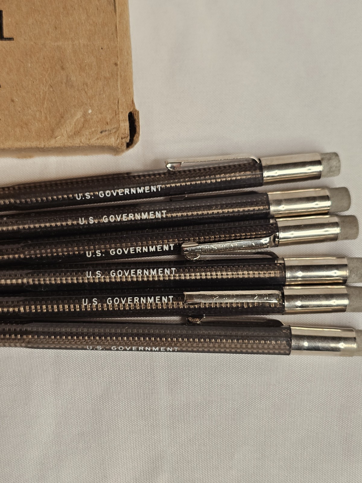 12 NEW Skilcraft US Government Mechanical Pencil Type IA Black NOS NIB One Dozen
