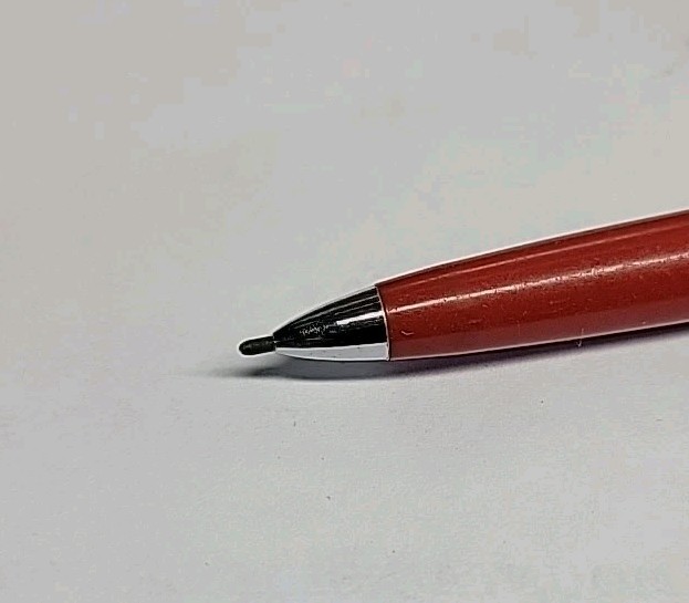 Vintage 1950’s Rite Point Roll Top Pencil/Pen Combination Rare RED & WHITE Color
