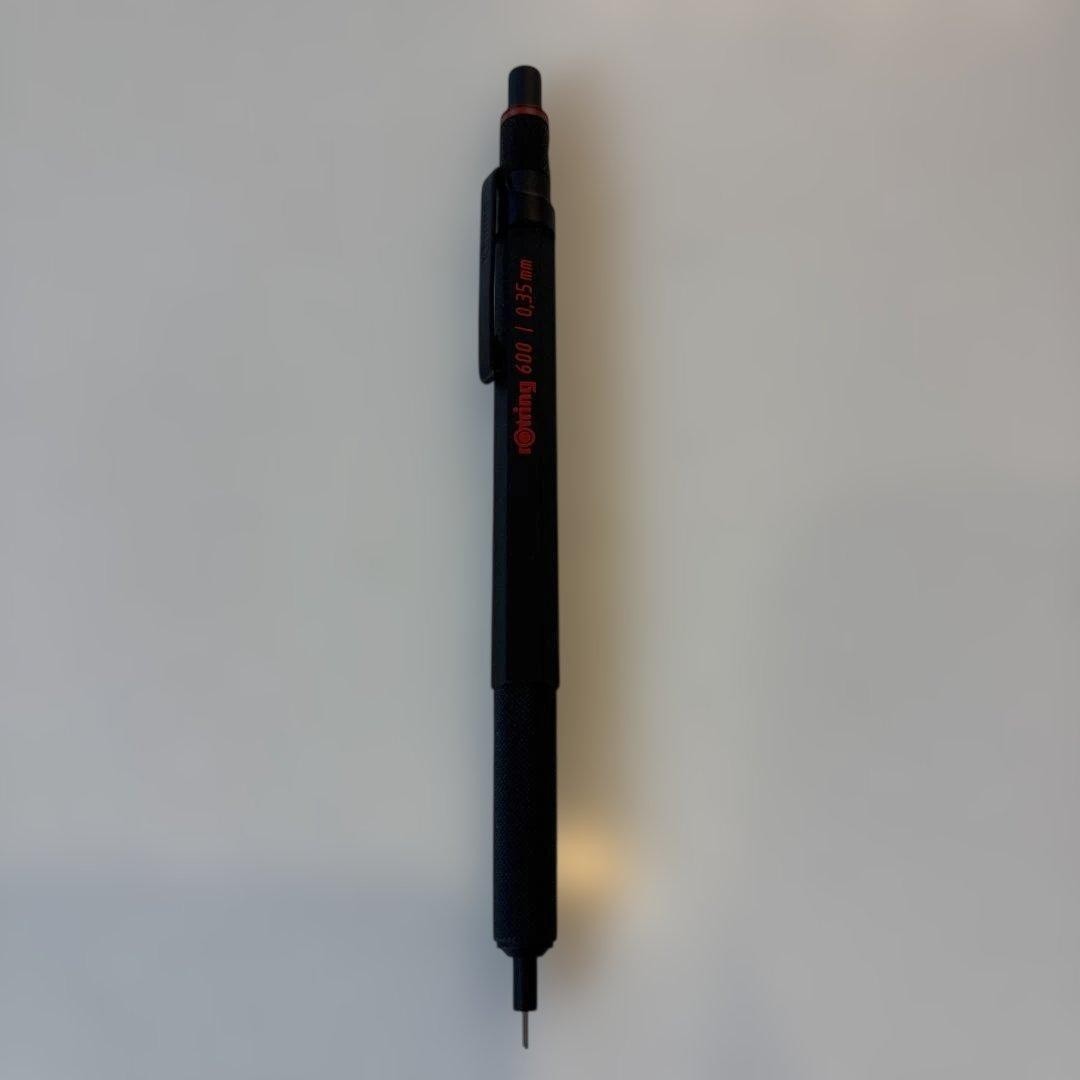 rOtring / 600 0.35mm Mechanical Pencil Black Near Mint Rare Discontinued JP Rare