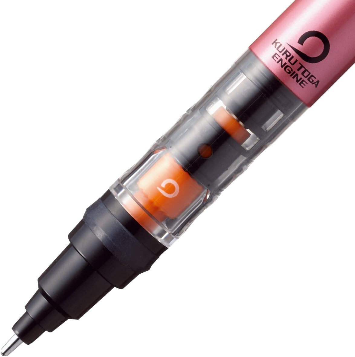 Mitsubishi Kuru Toga 0.5mm Sharp Roulette Model M54521P.13 Pink from Japan
