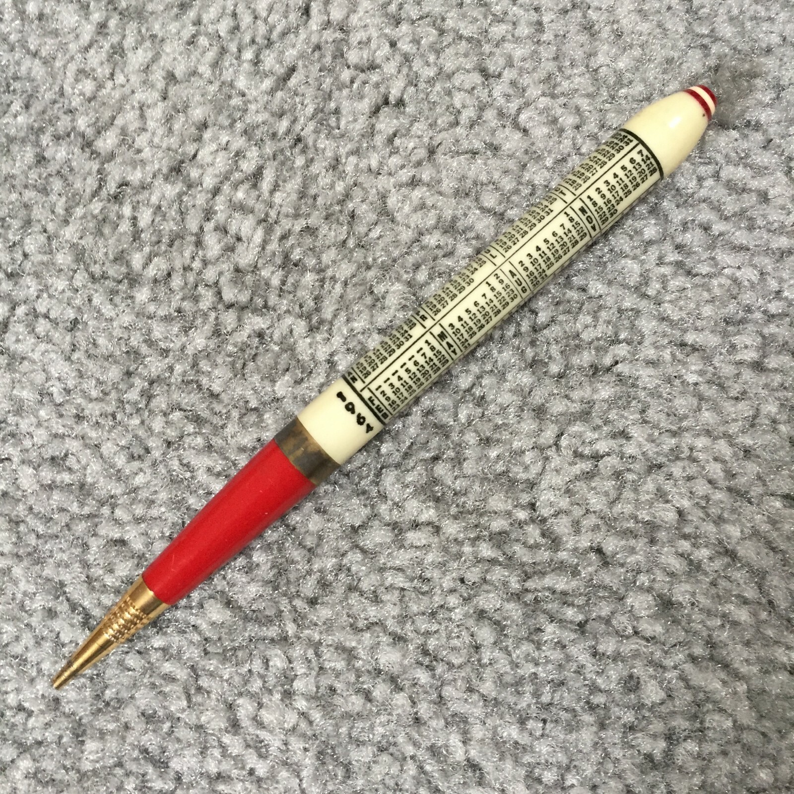 Vintage ASTEN DRYER FELTS 1964 Calander Mechanical Pencil Advertising Phila PA