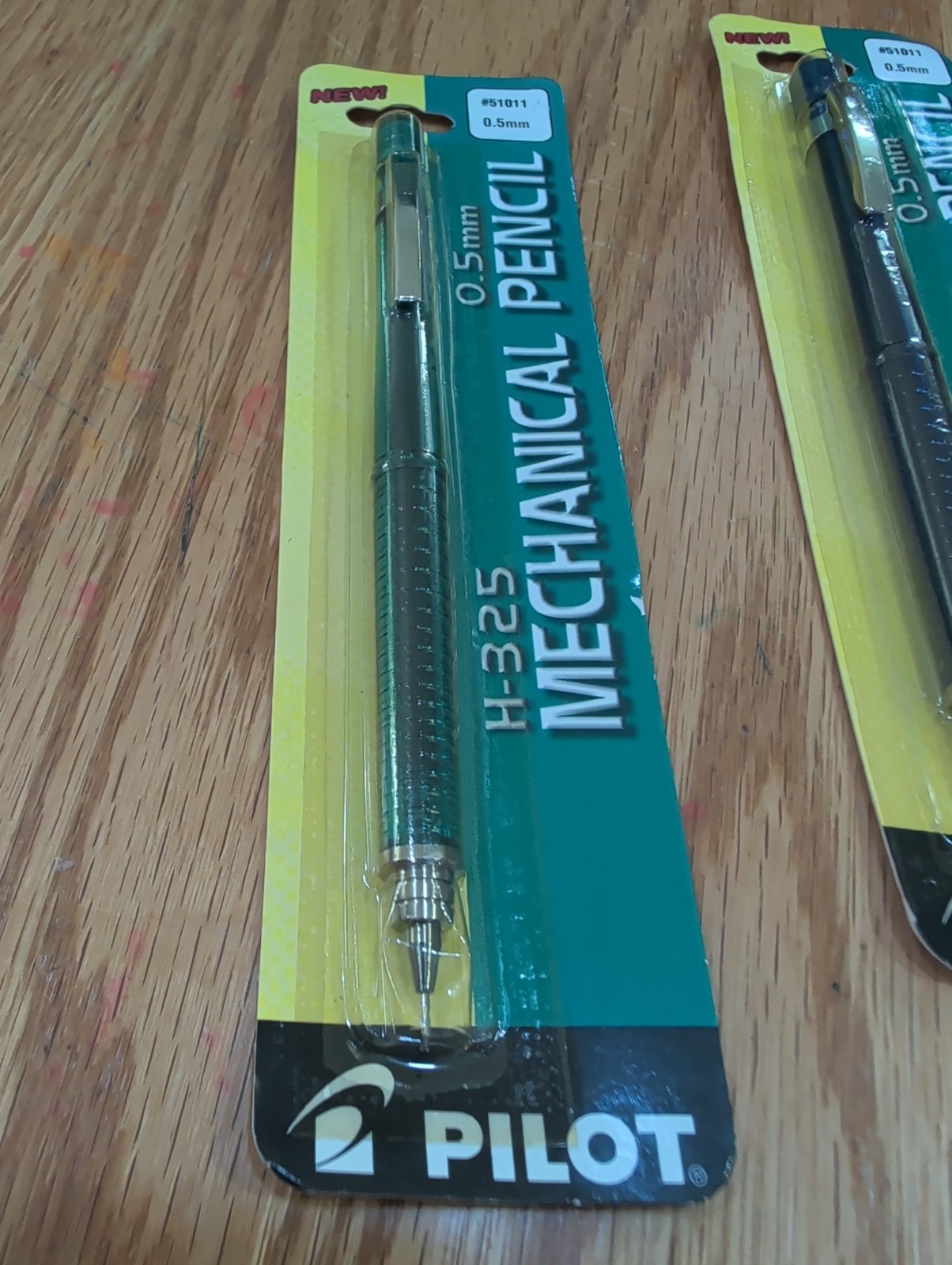 PILOT H325 0.5mm Mechanical Pencil Japan Works Lot Of 4 Vintage Red, Teal, Blue