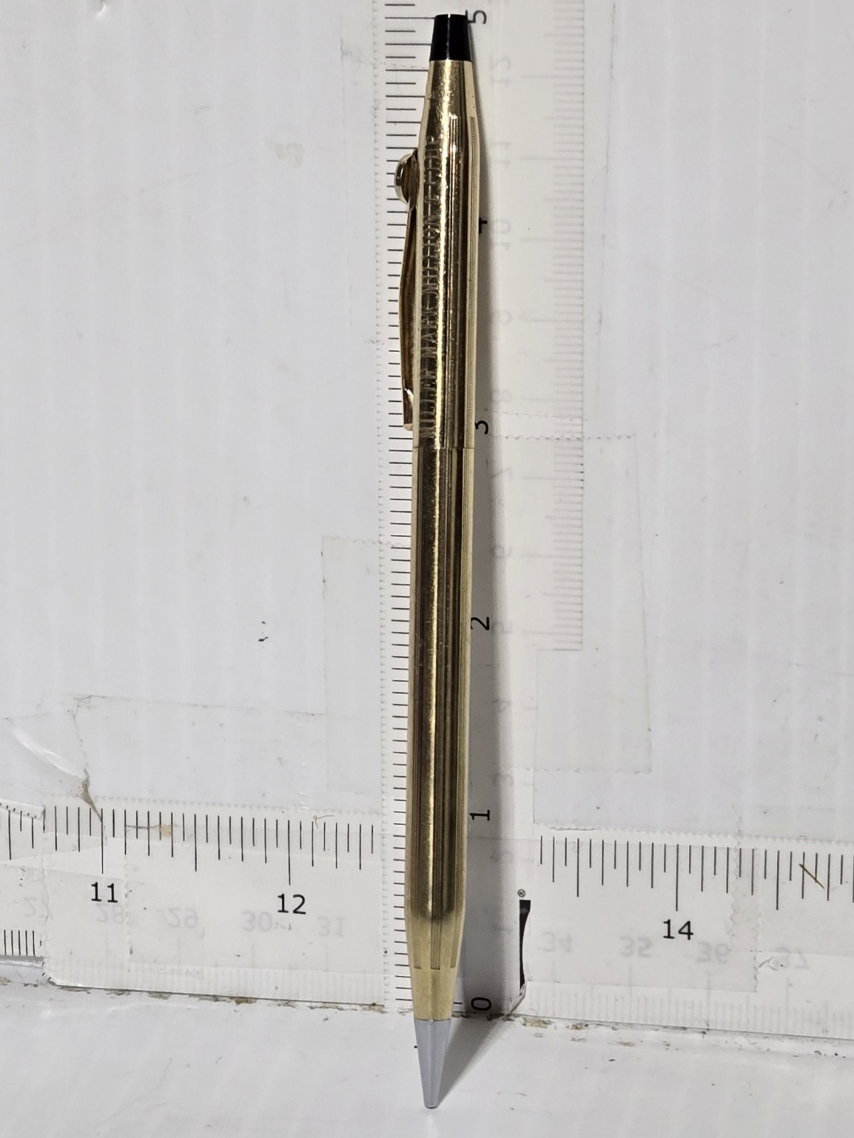 VINTAGE MONOGRAMMED MECHANICAL PENCIL 1/20 10k GOLD FILLED – Non-working