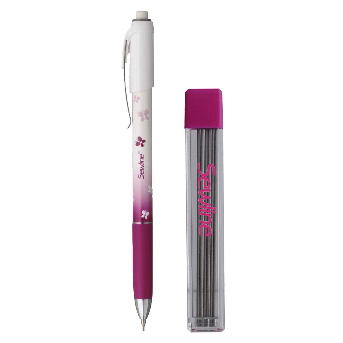 Sewline Fabric Pencil with 3 Refills for Easy Drafting on Fabrics