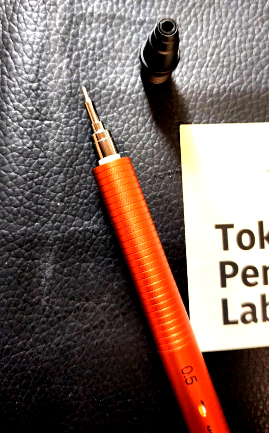 DDU/Uni Kurutoga Metal Limited Edition Sunrise Orange 0.5mm Mechanical Pencil/JP