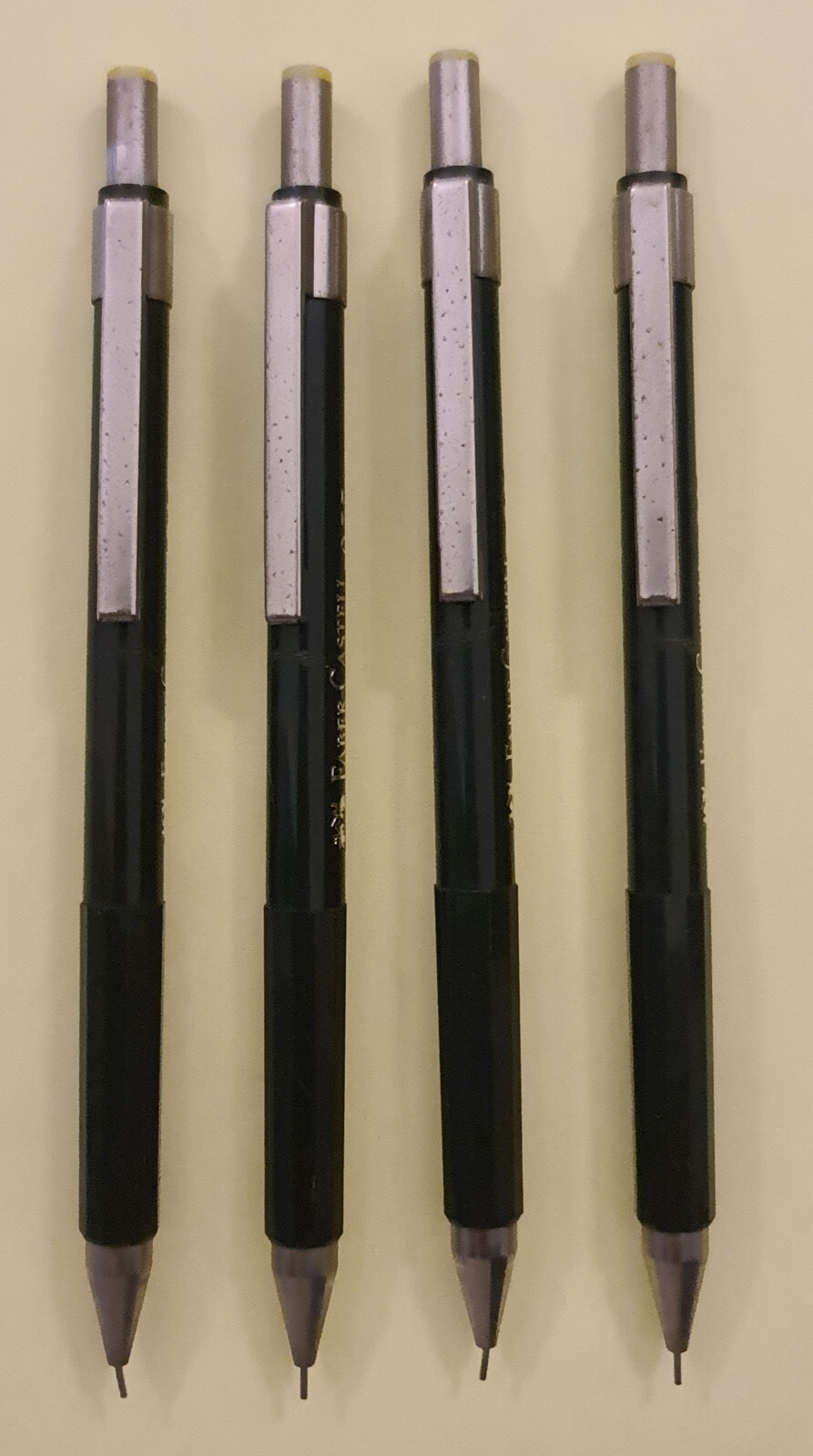 4 items*Vintage 90s FABER CASTELL TK-FINE mechanical pencil lead +eraser 0.35mm