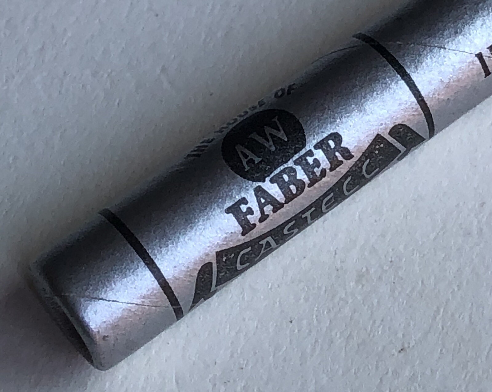 Vintage A. W. Faber Castell Drawing Lead 3H 2mm 6 Pack Tube Germany