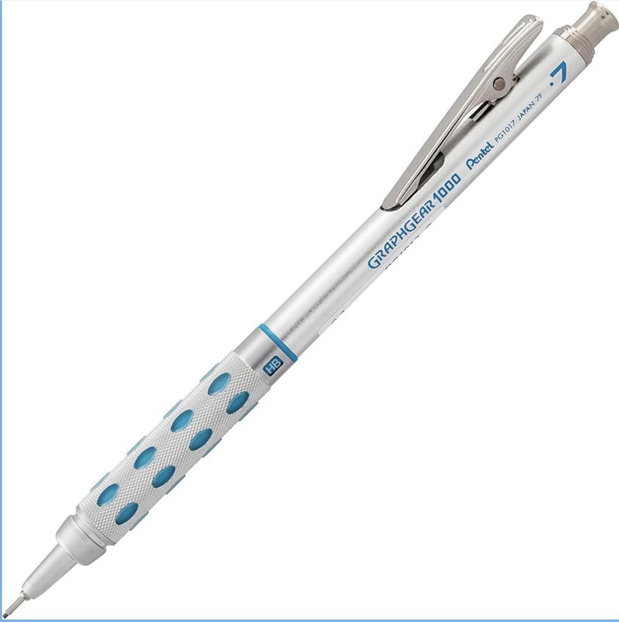 Pentel GraphGear 1000 0.5mm PG1015 + Ain HB Leads 3-Pack Set