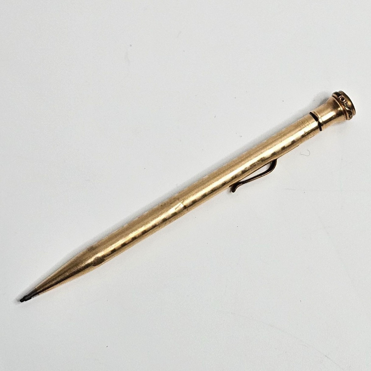 Vintage Wahl Eversharp Gold Filled Mechanical Pencil Art Deco Working