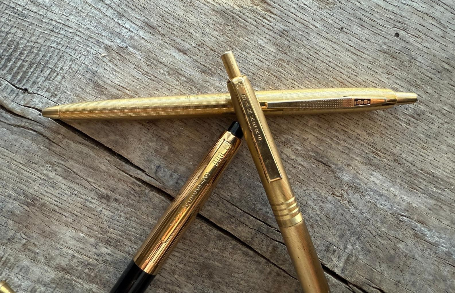 Set of 4 pens – Eversharp Bankers Stik Capri mark
