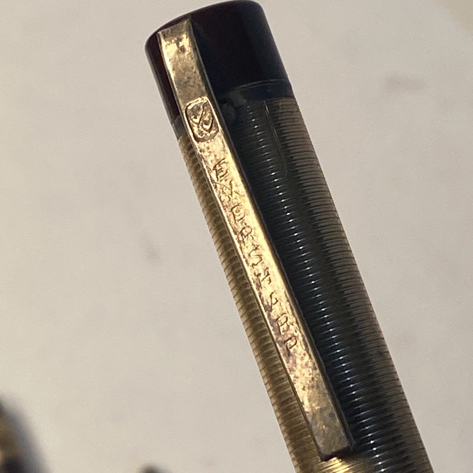 Eversharp Skyline Burgundy Mechanical Pencil 1/10 14 K.Y.G.F. Vintage 40s PARTS