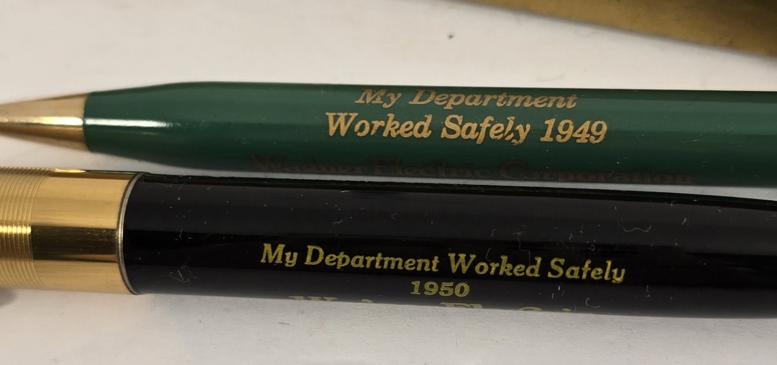 Vintage Employee Award Scheaffer’s Mech. Pen/Pencil Set, Wagner Electric Corp