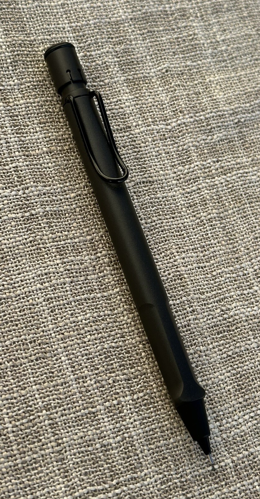 Nice LAMY Safari Pencil, Charcoal Barrel w/Black Trim, Made In Germany