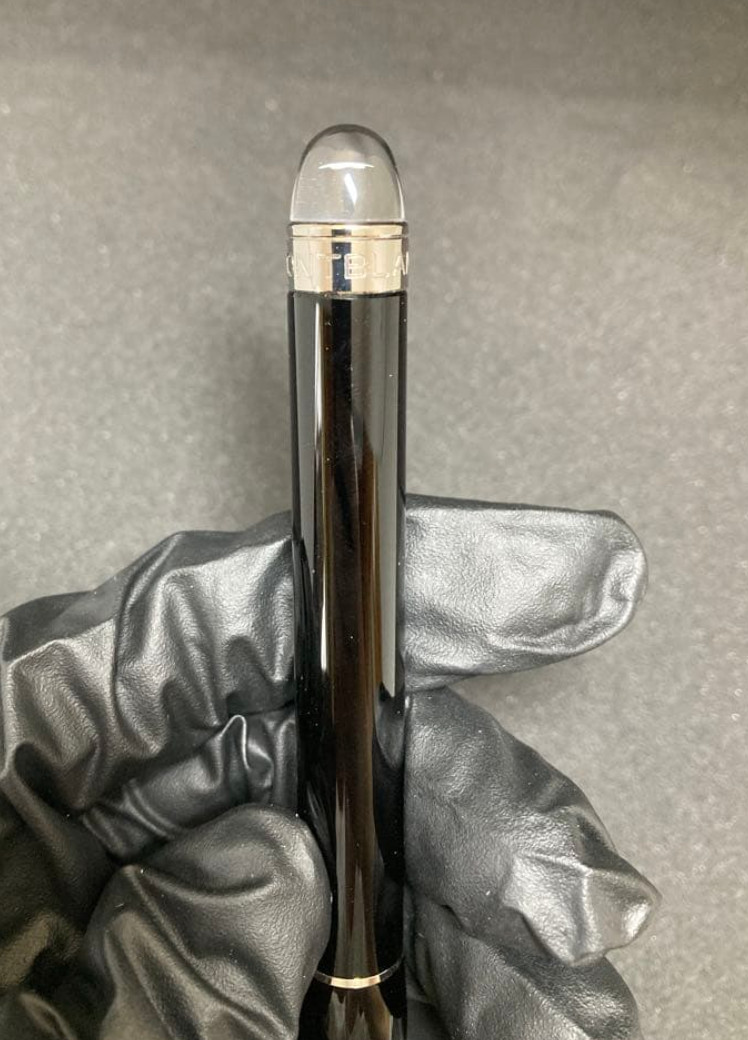 Montblanc Star Walker Platinum Resin Mechanical Pencil Black Starwalker w/Box