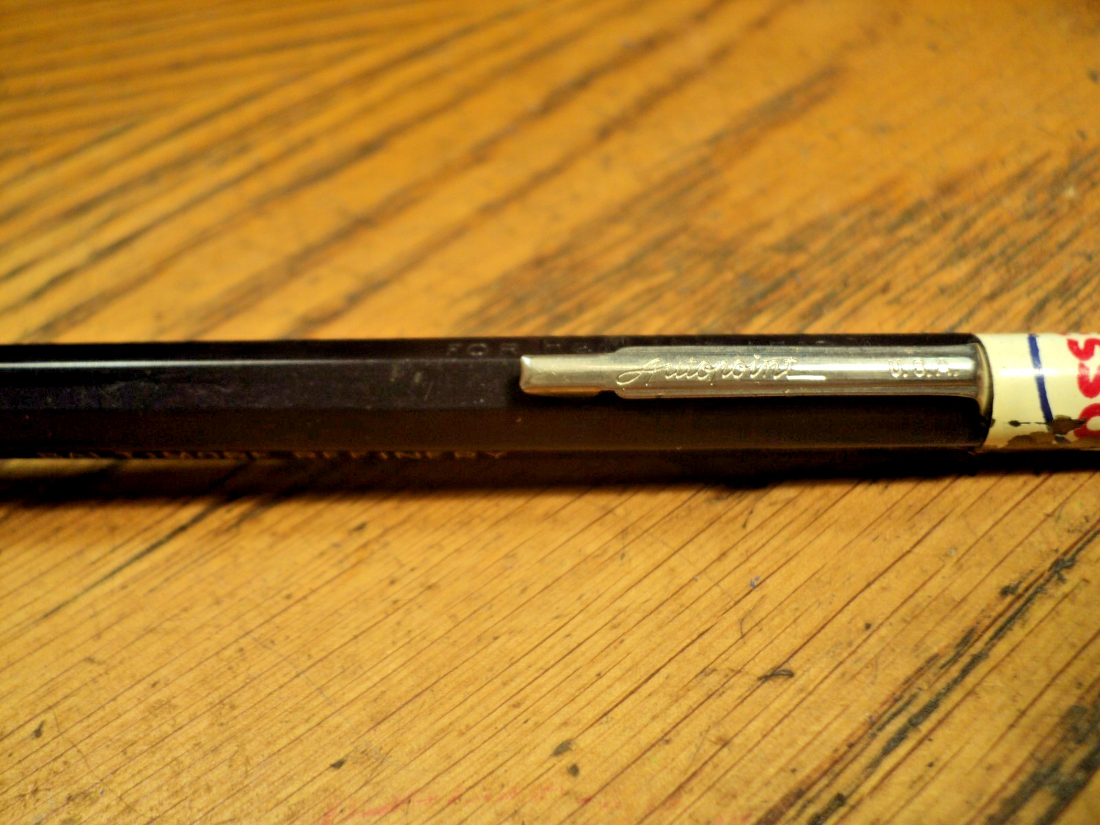 Vintage Autopoint Mechanical Pencil Baltimore Refinery Esso 5-1/2″ USA E