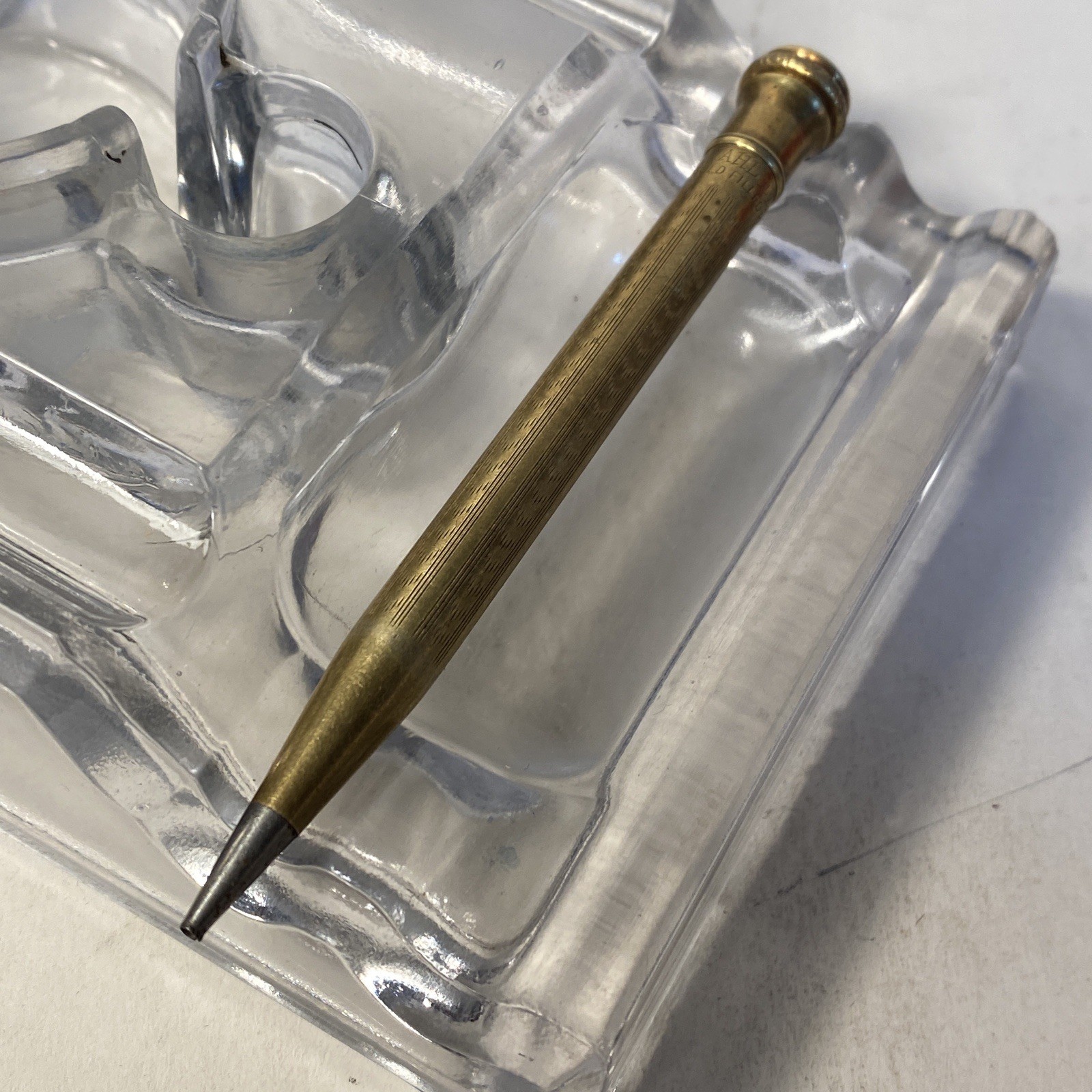 Vintage Wahl Eversharpe Mechanical Pencil Gold Filled 4” Ring Top