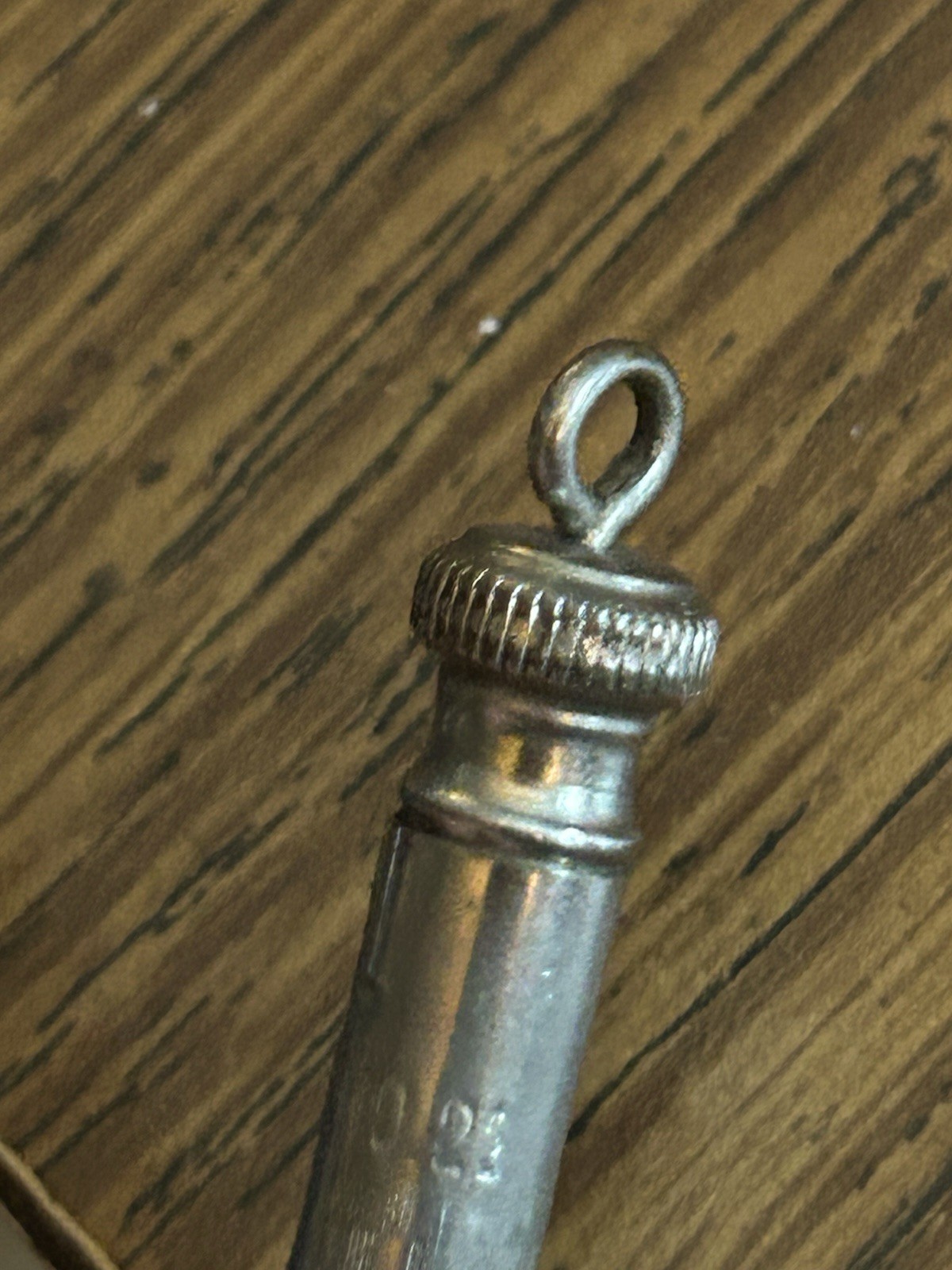 Antique Silver Tone 3.5” Mechanical Pencil- Pat. Oct 10, 1922
