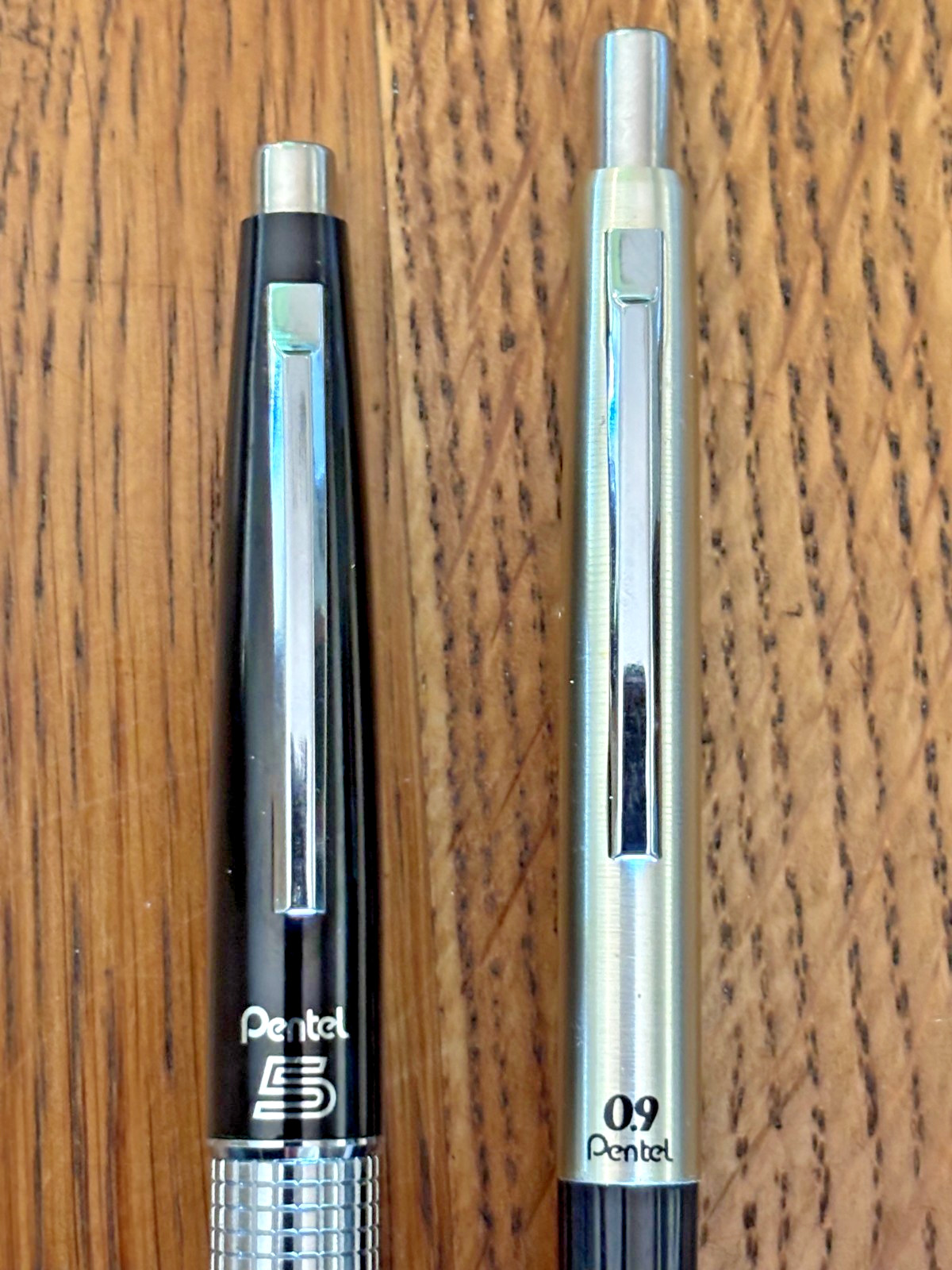 Vintage Pentel 5 & 0.9 Mechanical Pencil Lot 3 Made in Japan Drafting