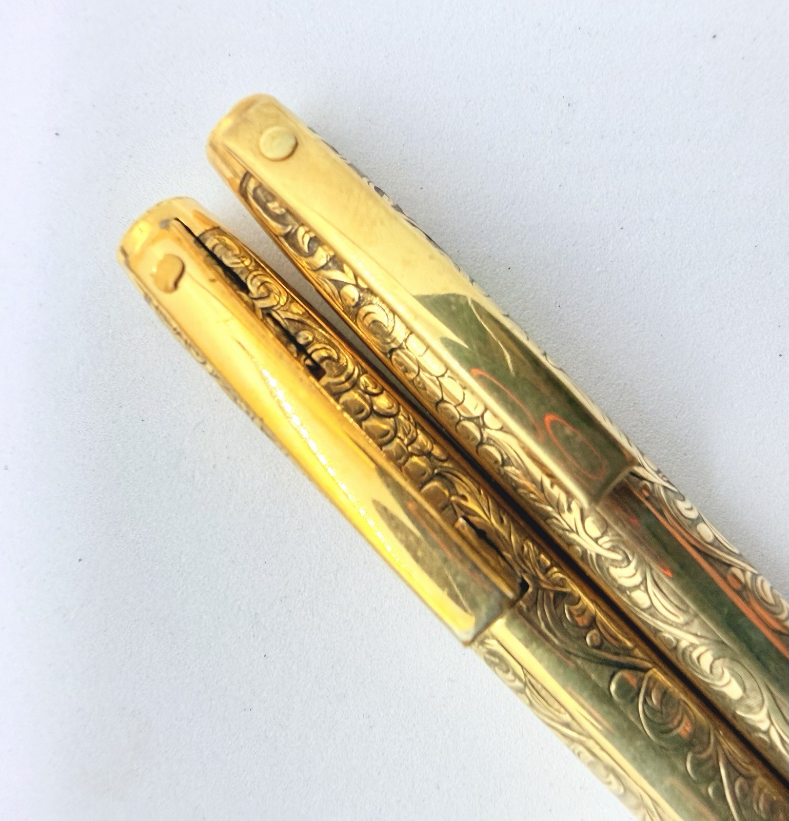 sheaffer Grapes Gold Plated mechanical pencil Continues Twist & Ballpoint Pen
