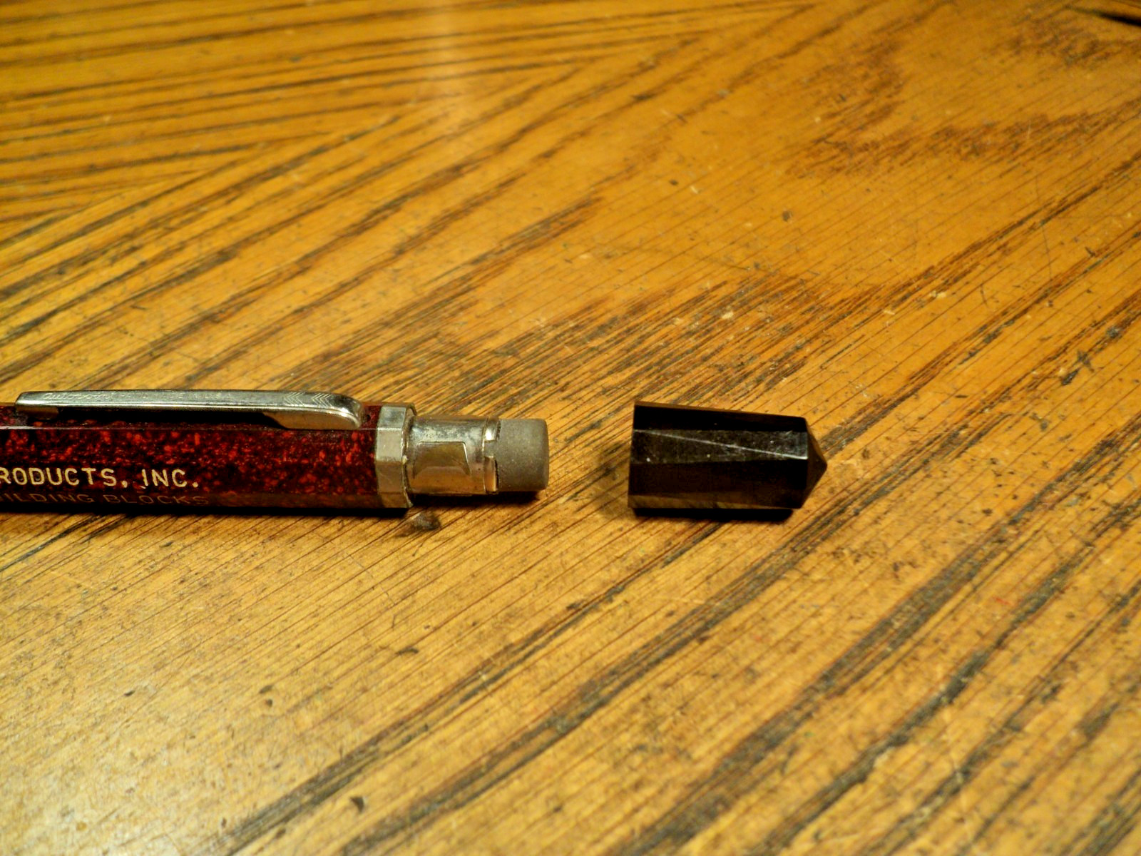 Vintage Autopoint Mechanical Pencil Salina Concrete Products Inc 5-3/4″ Long