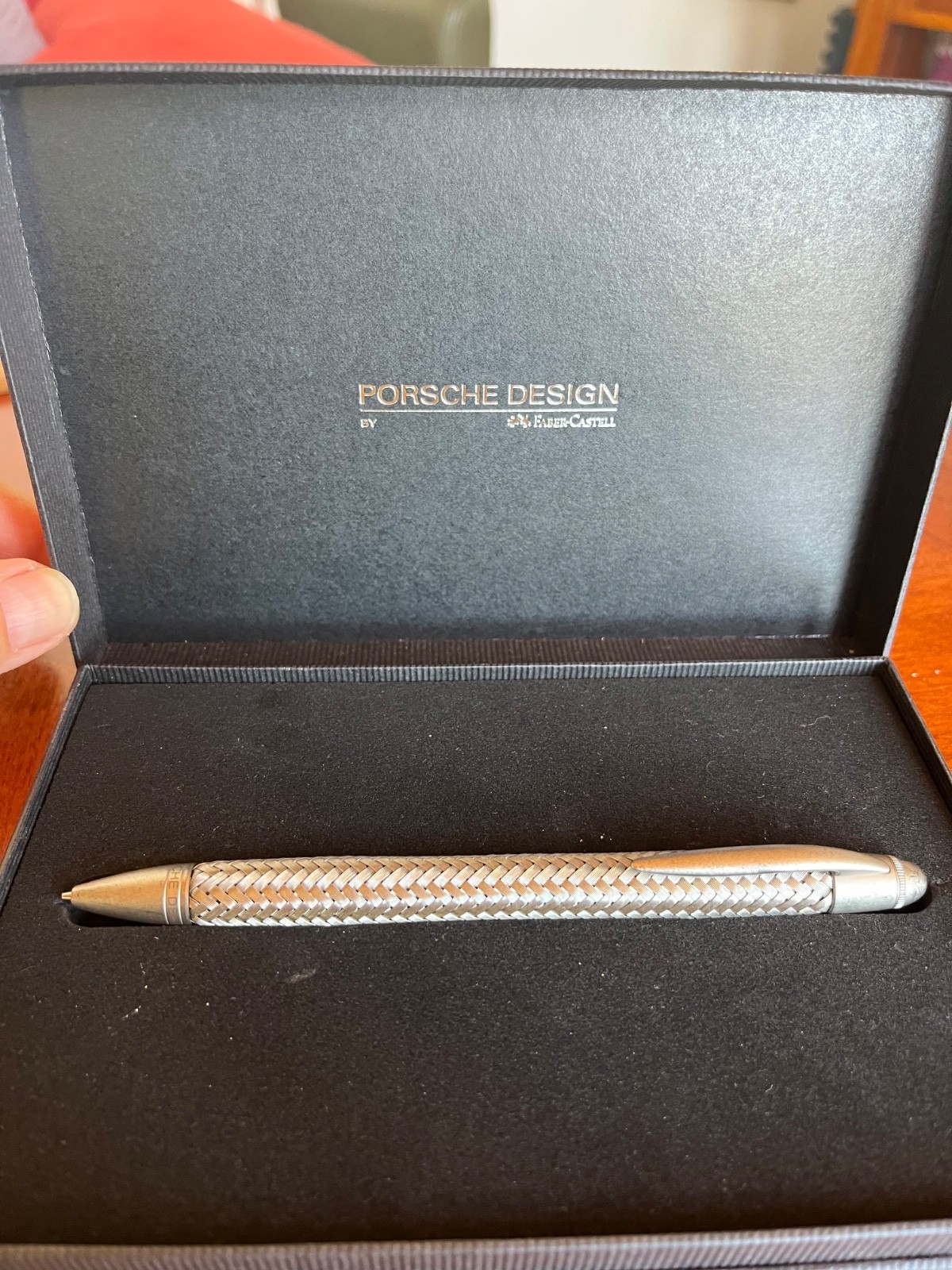 original with box PORSCHE DESIGN By Faber Castell Steel Tec Flex Pencil 1999