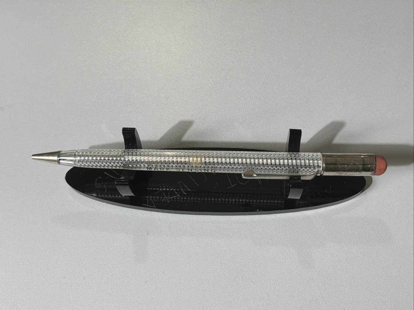 VTG Scripto Mechanical Pencil Mark Sensing Clear Crystal #K780E