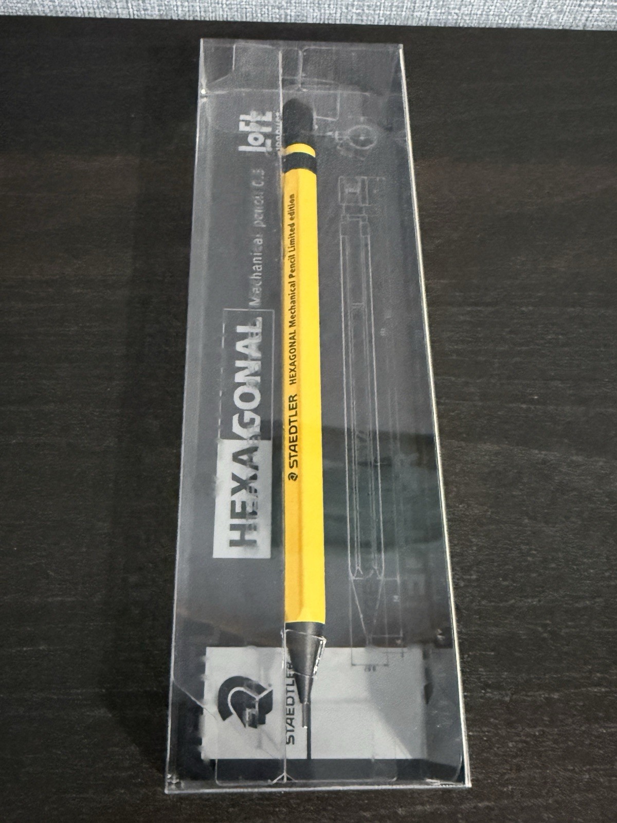 Staedtler Hexagonal Mechanical Pencil 0.5mm Loft Limited Yellow Japan