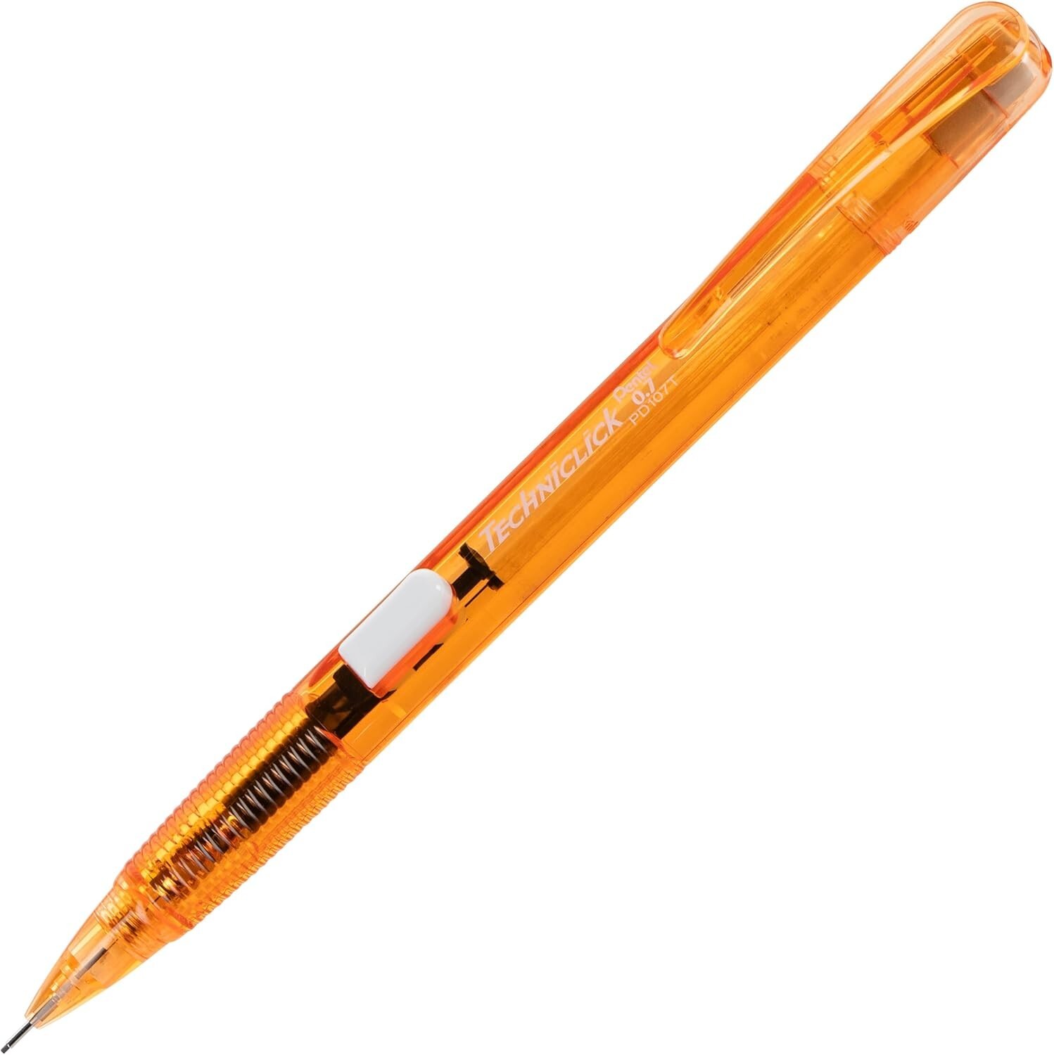 Pentel Techniclick 0.7mm Mechanical Pencil – Pack of 5, Side-Click Lead Advance