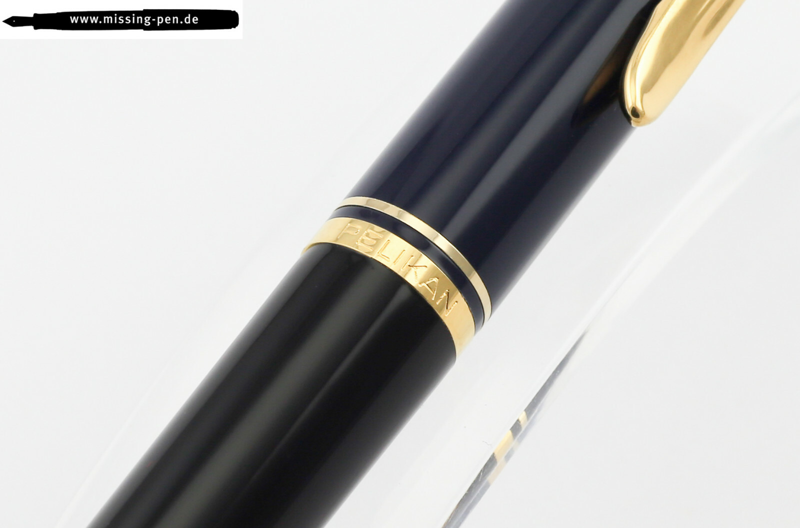 Old Style Pelikan Pencil (0.5 mm) D200 / D250 in Black-Blue (gold cap)