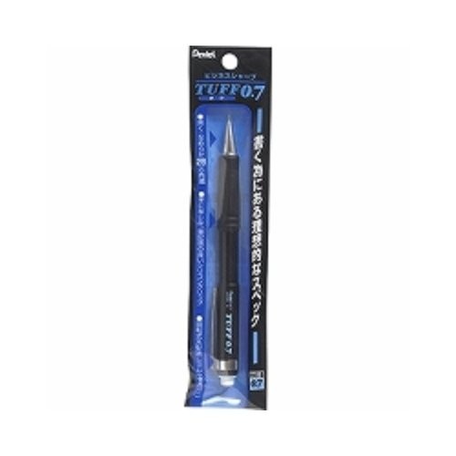 Pentel Tough Mechanical Pencil 0.7mm Black Barrel XQE7-A (3 pieces)