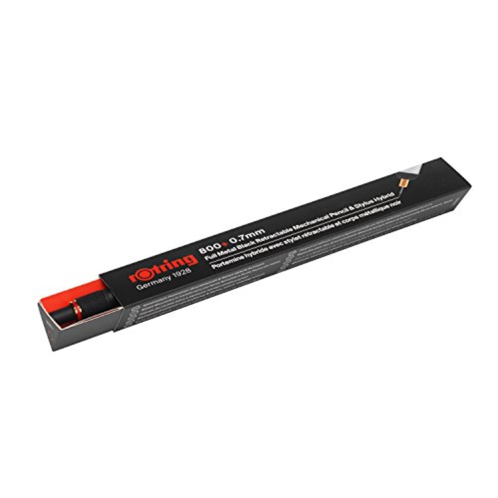 Rotring 800+ mechanical pencil + stylus black 0.7mm 1900182 F/S w/Tracking# NEW