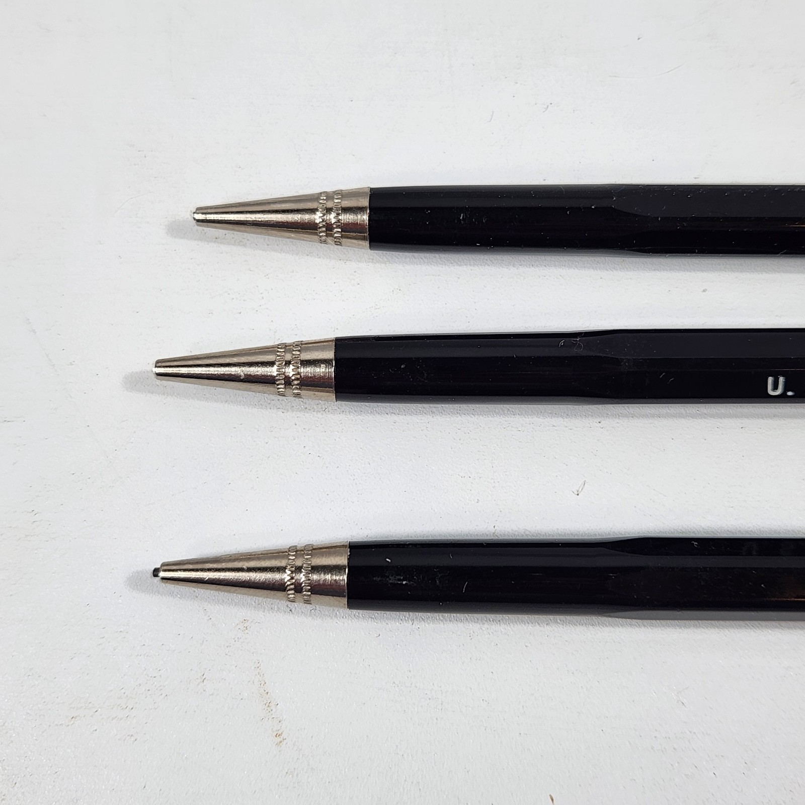 Skilcraft Scripto Black Mechanical Pencil US Government Lot of 3 Made USA