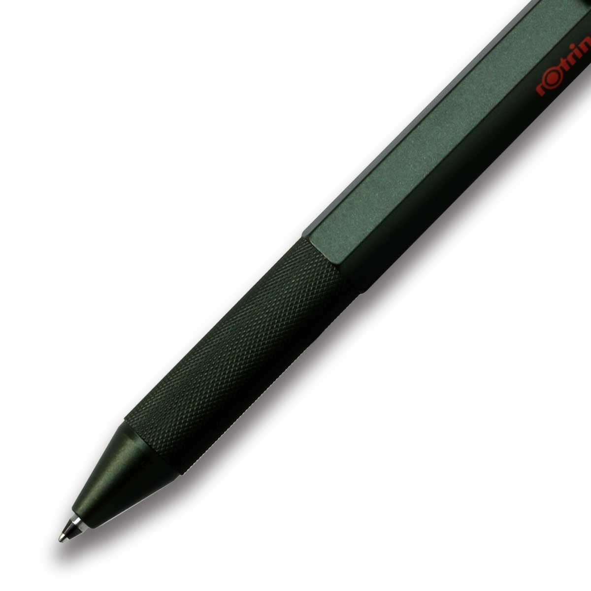 Rotring 600 3 In 1 Multi Pen Camouflage Green Ballpoint Pencil Mechanical 0.5Mm