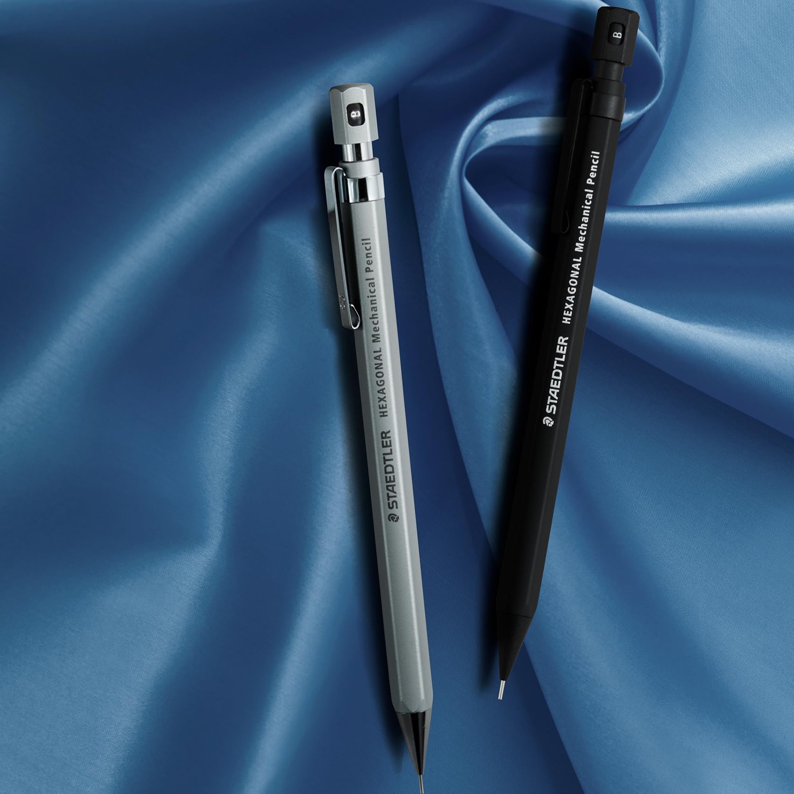 925 7705B Clean Black 0.5 mm Hexagonal Mechanical Drafting Pencil Stick