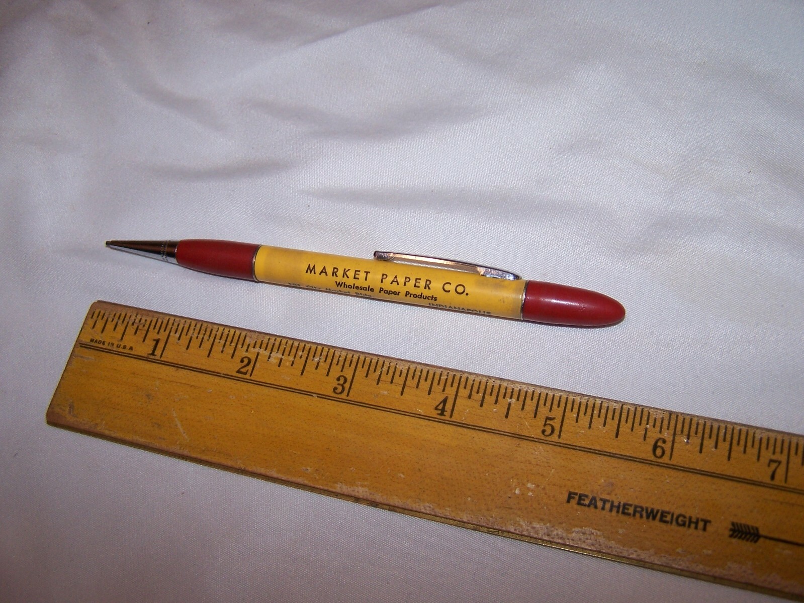 Vintage REDIPOINT Mechanical Pencil MARKET PAPER COMPANY – INDIANAPOLIS INDIANA